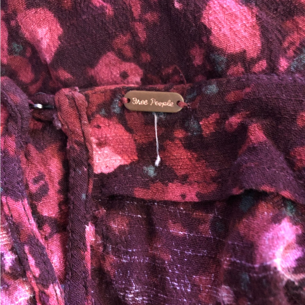 Free People All the Right Ruffles Romper - Picture 3 of 3